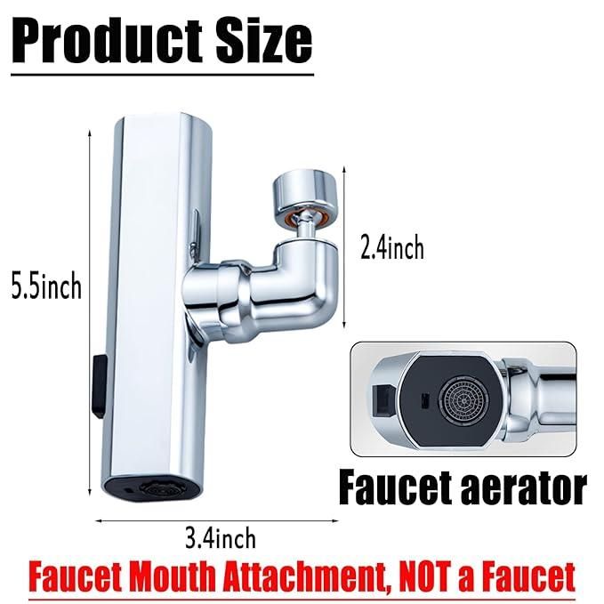 WaterFlow 360: 3-in-1 Touch Kitchen Faucet